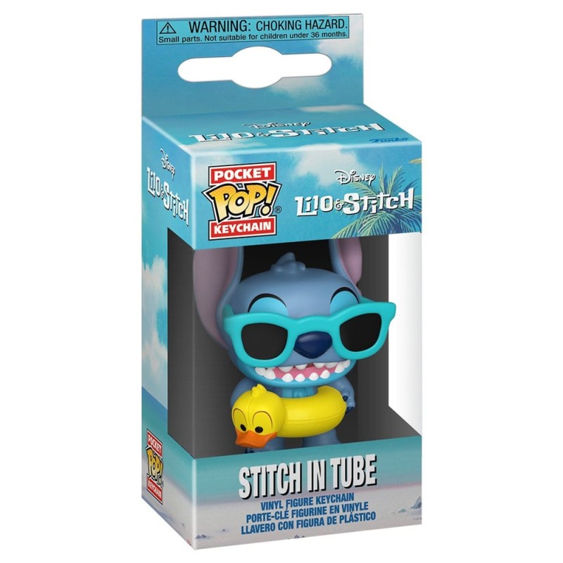 Funko Pop! Keychain: Disney - Stitch in TUbe