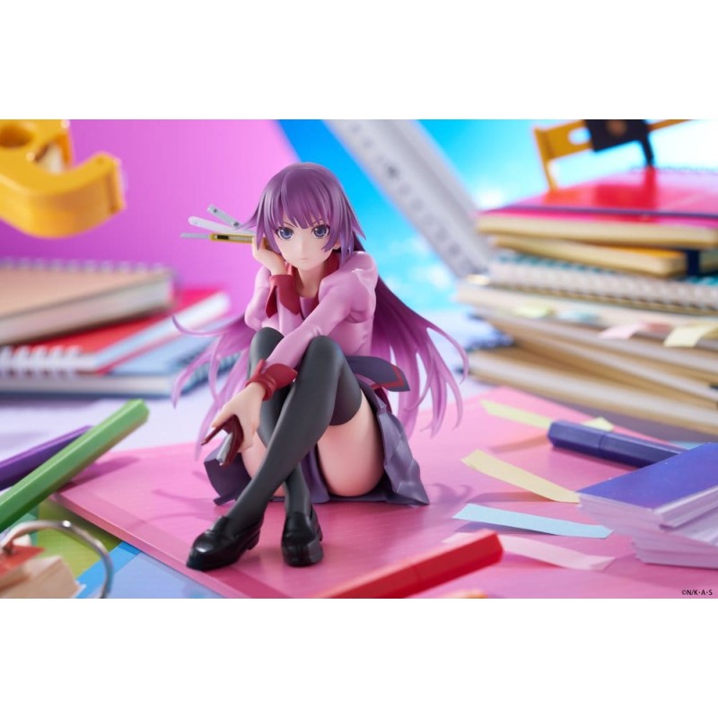 Monogatari PVC Statue Desktop Cute Figure Hitagi Senjougahara