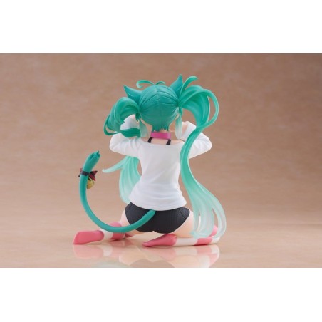 Hatsune Miku PVC Statue Desktop Cute Figure Hatsune Miku Cat
