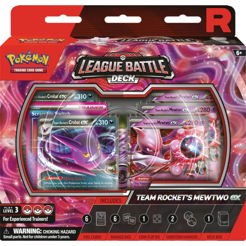 Pokémon: Team Rocket's Mewtwo EX - League Battle Deck