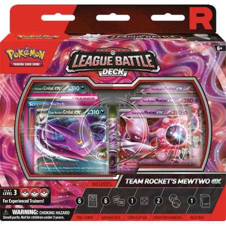 Pokémon: Team Rocket's Mewtwo EX - League Battle Deck