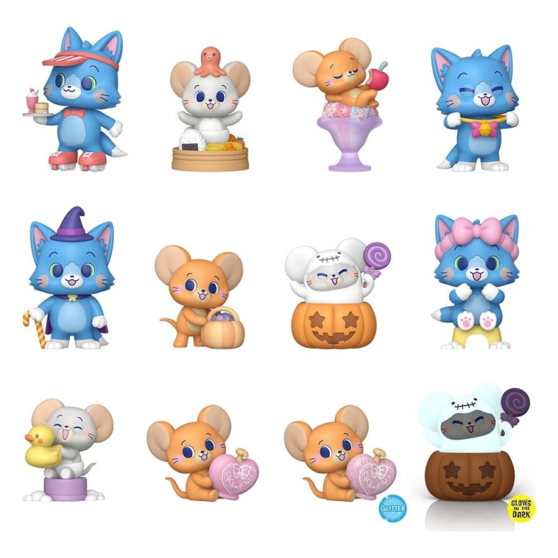 Funko Mystery Mini: Tom & Jerry Gokko (1 stuk - 1 piece)