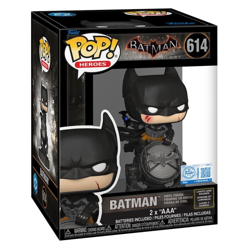 Funko Pop! DC: Batman Arkham Knight - Batman (Lights & Sound)
