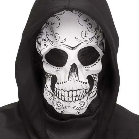 The Day of the Dead Reaper Costume - One Size Costume / Hooded