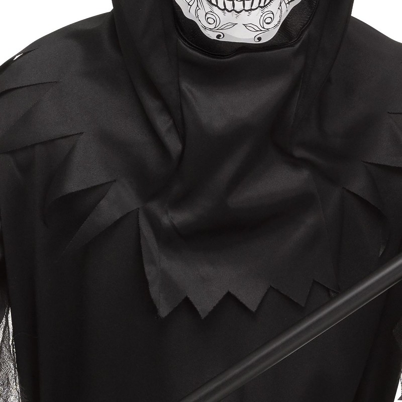 The Day of the Dead Reaper Costume - One Size Costume / Hooded