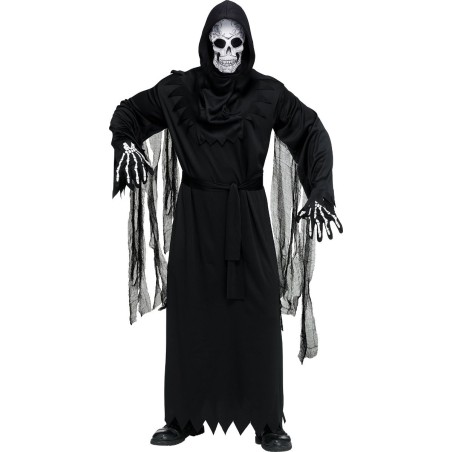 The Day of the Dead Reaper Kostuum - One Size Kostuum / Masker