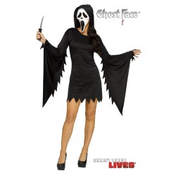 Scream: Ghost Face Glamour Costume Officiele Licentie - L/XL