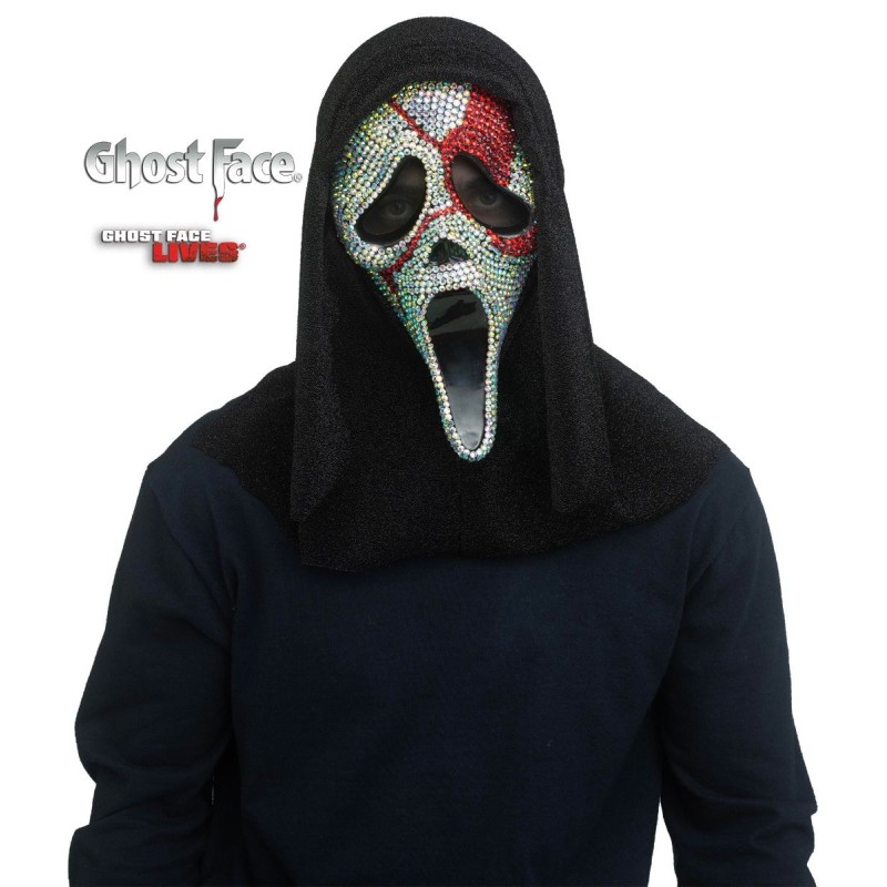 Scream: Ghost Face Bloody Bling Kapuzenmaske (Offizielle Lizenz)