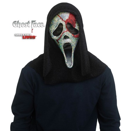 Scream: Ghost Face Bloody Bling Hooded Mask (Official License)