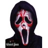 Scream: Blutender Geistergesichtsmaske mit Kapuze + Pumpe und