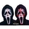 Scream: Bleeding Ghost Face Mask with Hood + Pump and Fake