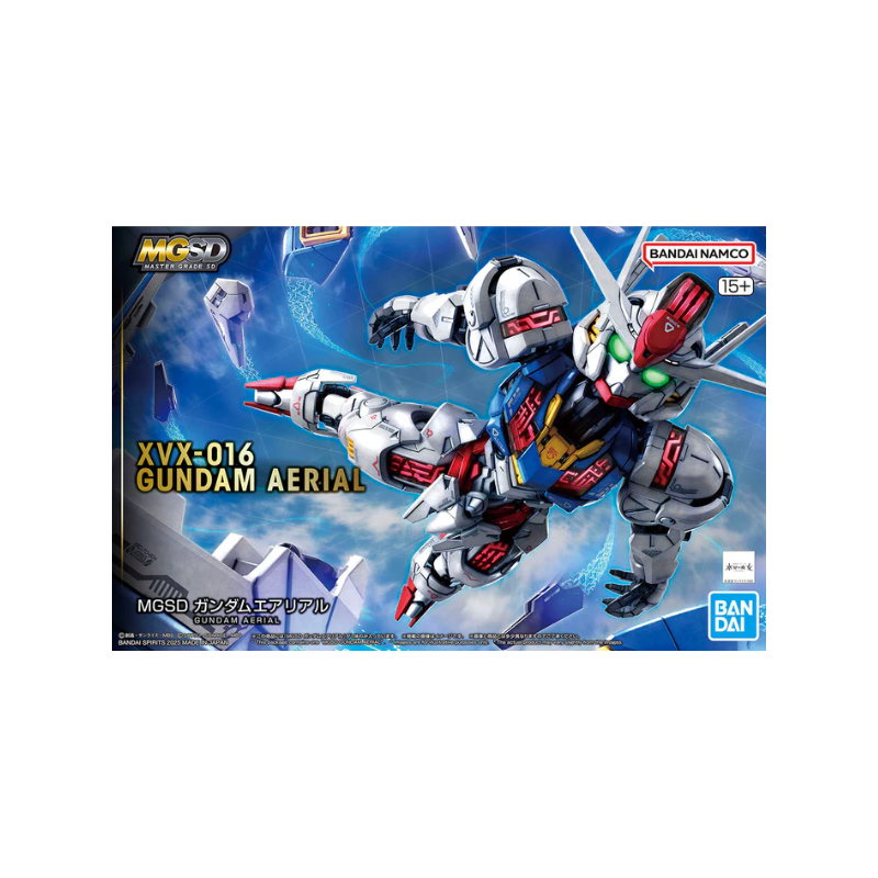 Gundam Model Kit: MGSD XVX-016 Gundam Aerial