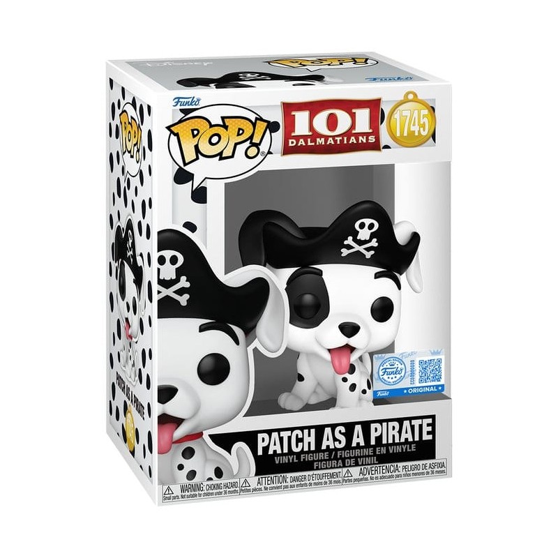 Funko Pop! Disney: 101 Dalmatians - Patch as Pirate