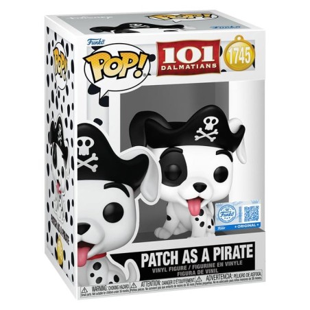 Funko Pop! Disney: 101 Dalmatians - Patch as Pirate