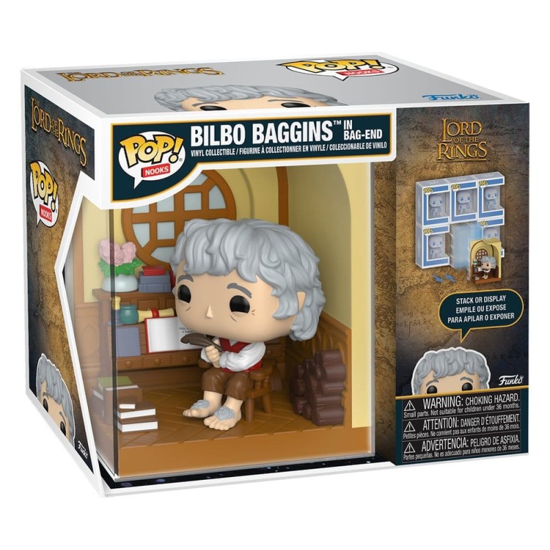 Funko Pop! Movies: Lord of the Rings - Bilbo Baggins in Bag-End