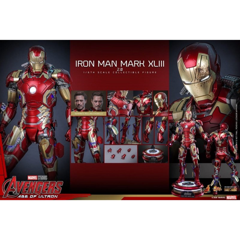 [PRE-ORDER] Hot Toys Avengers: Age of Ultron - Iron Man Mark