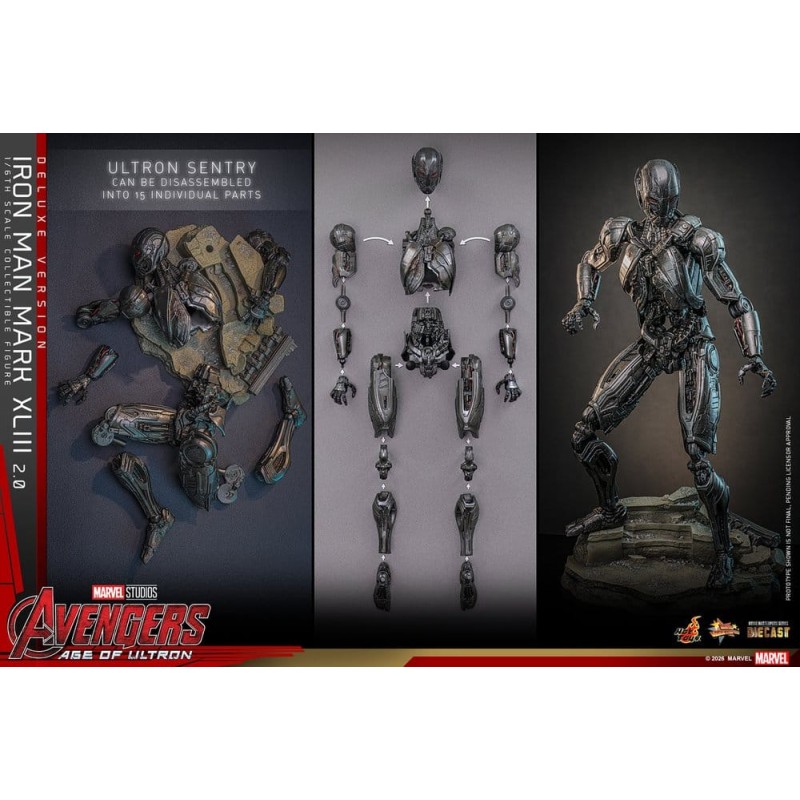 [PRE-ORDER] Hot Toys Avengers: Age of Ultron - Iron Man Mark