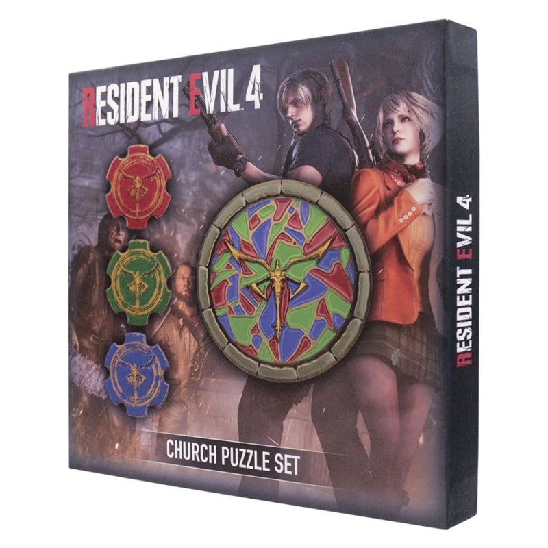 Resident Evil 4: Church Puzzle Medallion Set