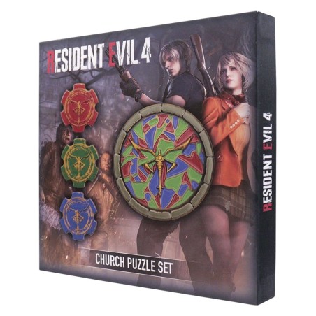 Resident Evil 4: Church Puzzle Medallion Set