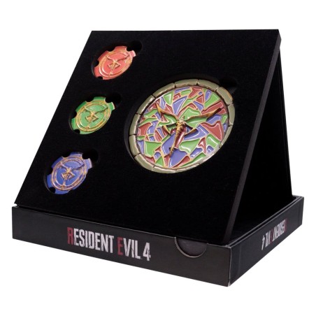 Resident Evil 4: Church Puzzle Medallion Set