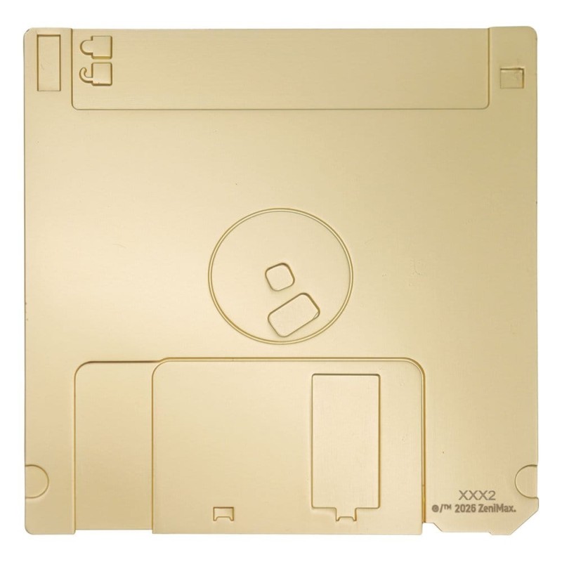 Doom: Floppy Disk Gold Plated Replica