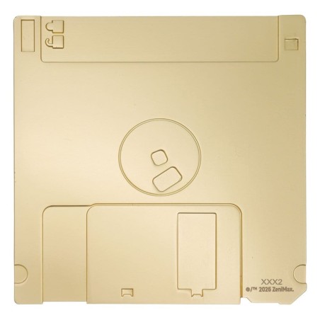Doom: Floppy Disk Gold Plated Replica