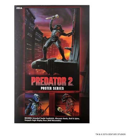 Predator 2: City Hunter Poster Series Action Figure 18 cm