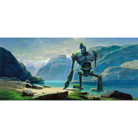 The Iron Giant: Gaming Mat 90x40 cm