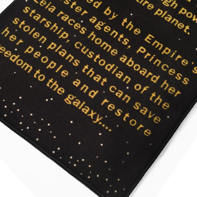 Star Wars: A New Hope Title Crawl Printed Area Rug 195 cm