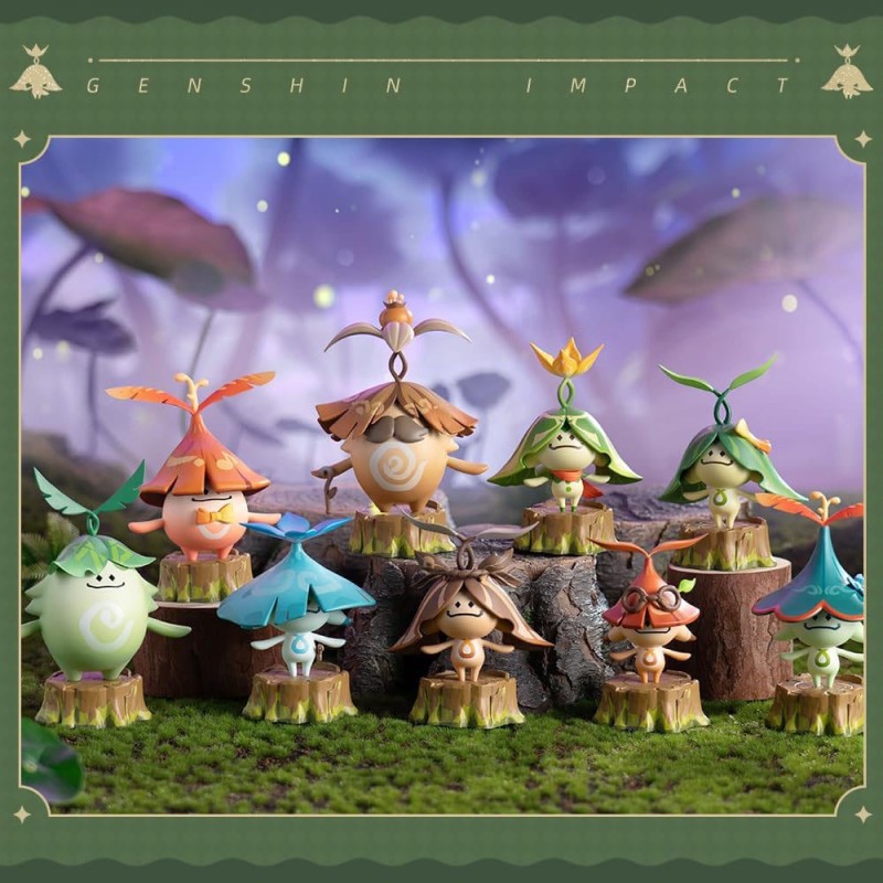 Genshin Impact Blind Box Mini Figures Aranara Series Display (9