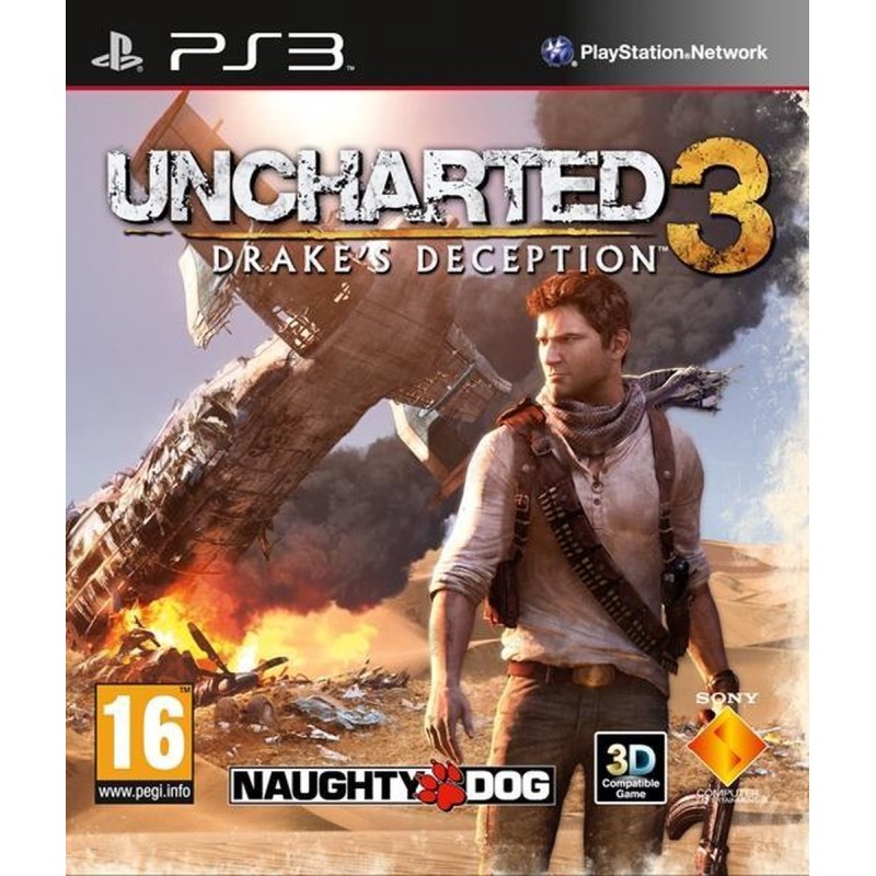 Games: Uncharted 3 Drake's Deception PS3 - Used (PAL)