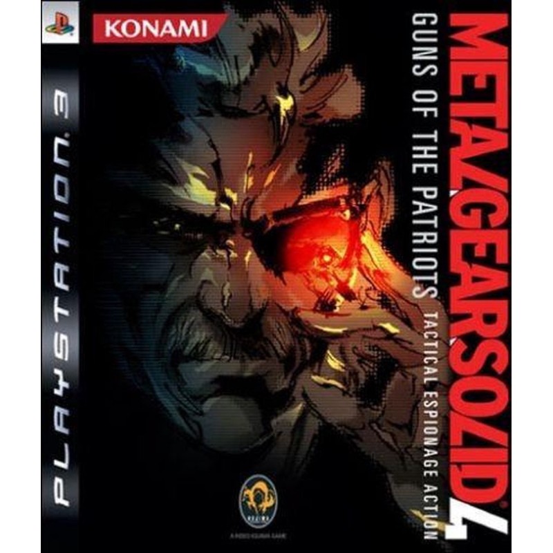 Games: Metal Gear Solid 4: Guns of the Patriots PS3 - Used (PAL)