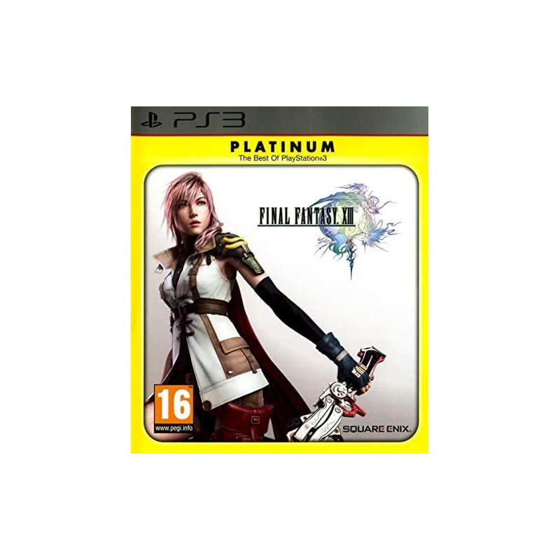 Games: Final Fantasy XIII Platinum PS3 - Used (PAL)