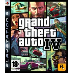 Games: Grand Theft Auto IV (GTA IV) PS3 - Used (PAL)