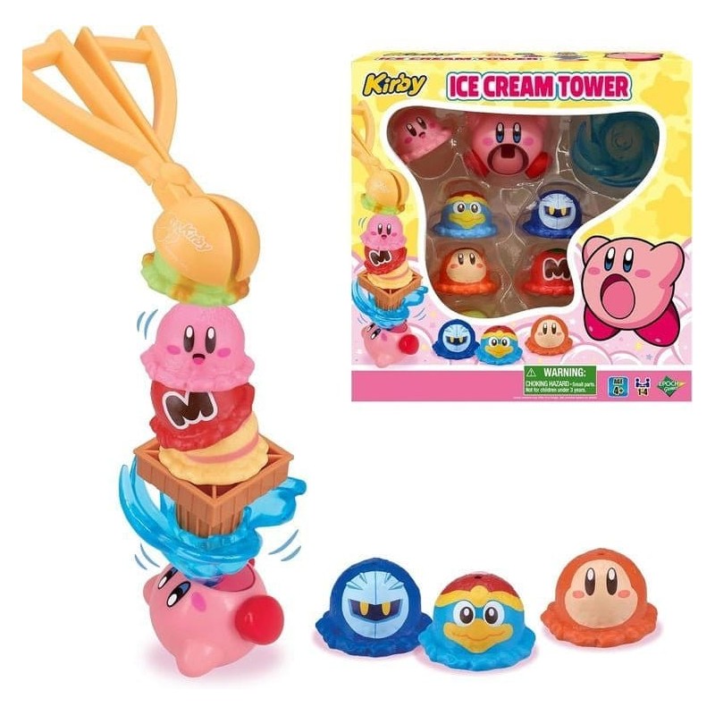 Kirby: Ice Cream Stacking Tower Game