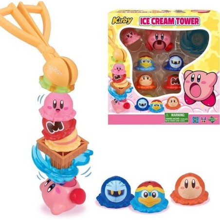 Kirby: Ice Cream Stacking Tower Game