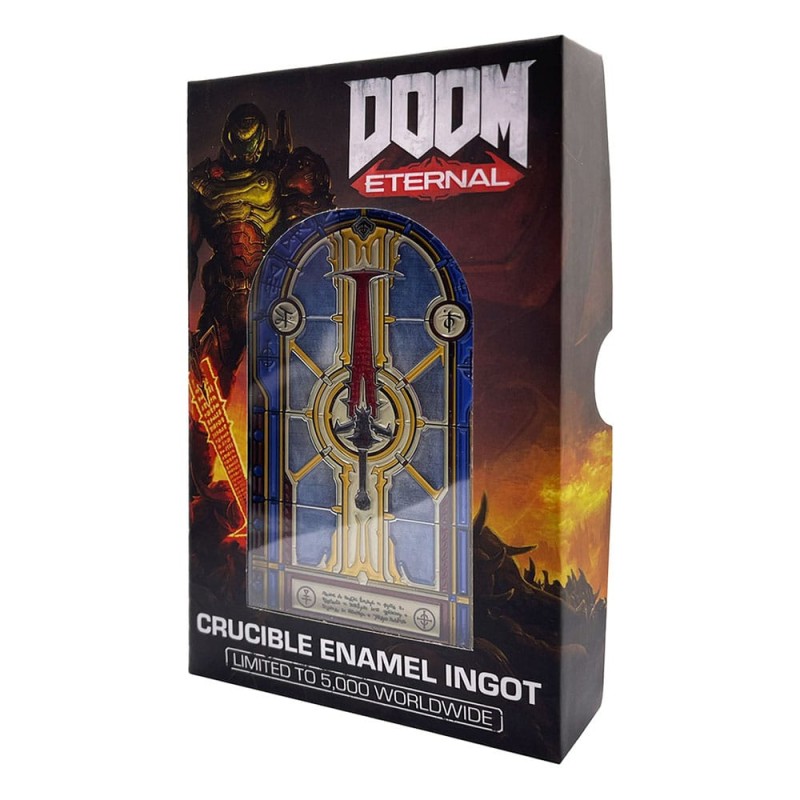 Doom: Crucible Sword Stained Glass Ingot Limited Edition
