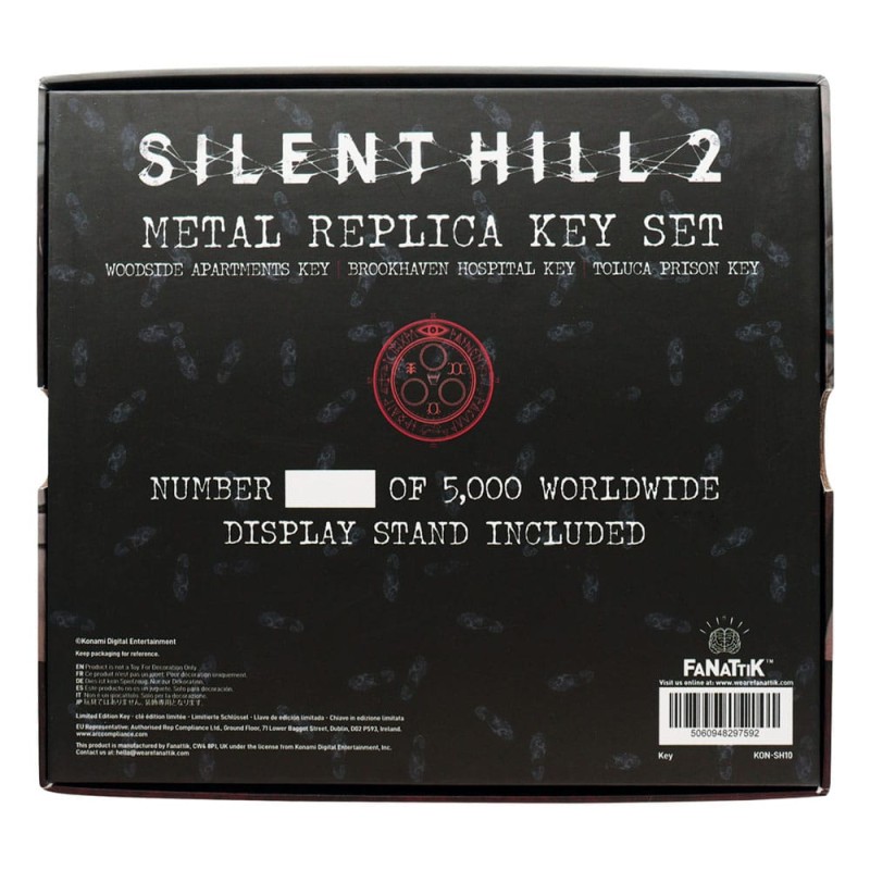Silent Hill 2: Keys 3-pack Replica Limited Edition