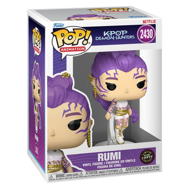 Funko Pop! Animation: KPop Demon Hunters - Rumi (Golden) Chase