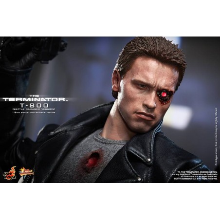 Hot Toys: MMS 238 The Terminator – T-800 Battle Damaged Version