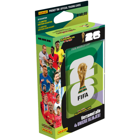 Adrenalyn XL FIFA World Cup 2026 Pocket Tin
