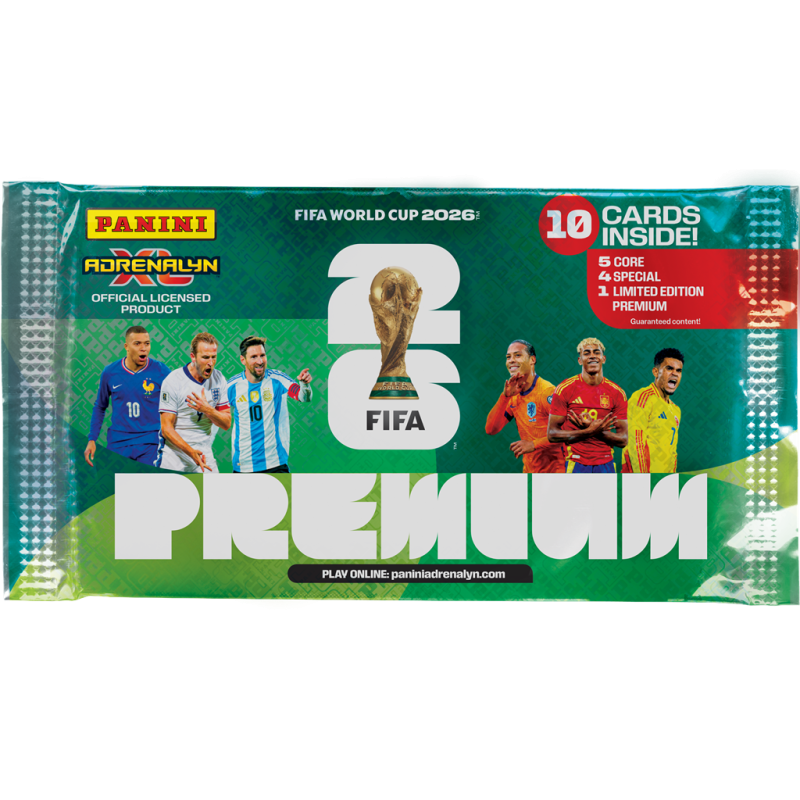 Adrenalyn XL FIFA World Cup 2026 Premium Booster