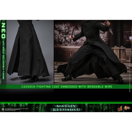 [PRE-ORDER] Hot Toys: The Matrix Reloaded - Neo 1/6 Scale