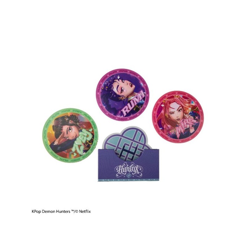 KPop Demon Hunters: Set of 4 coasters