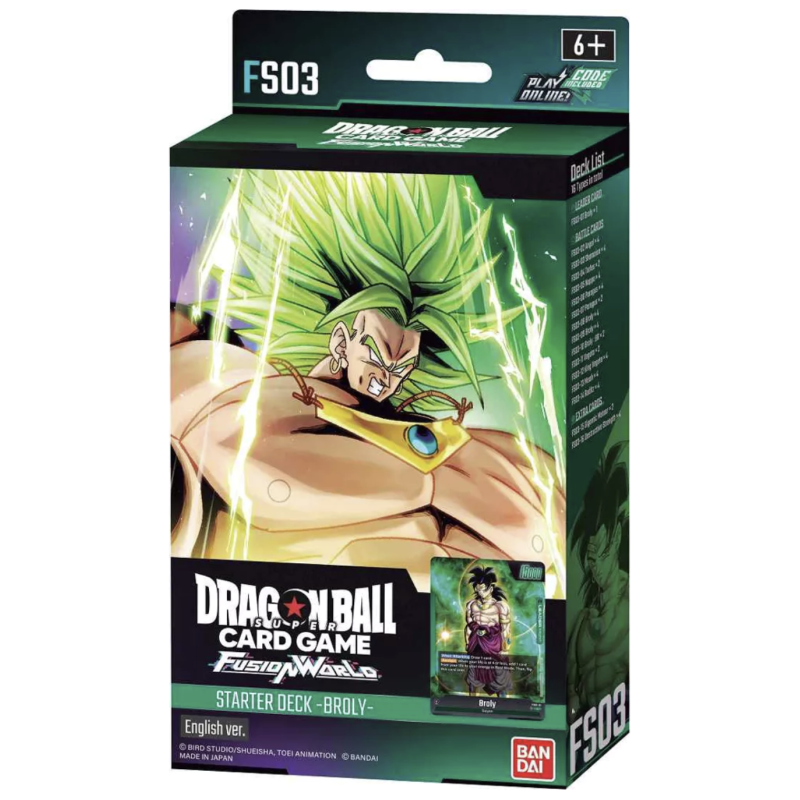 Dragon Ball Super: Fusion World FS03 - Starter Deck Broly