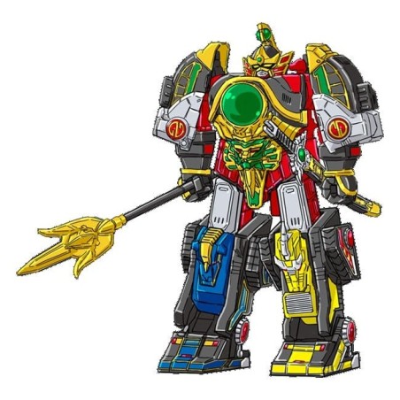 Mighty Morphin Power Rangers: Thunder Megazord with Mega Power