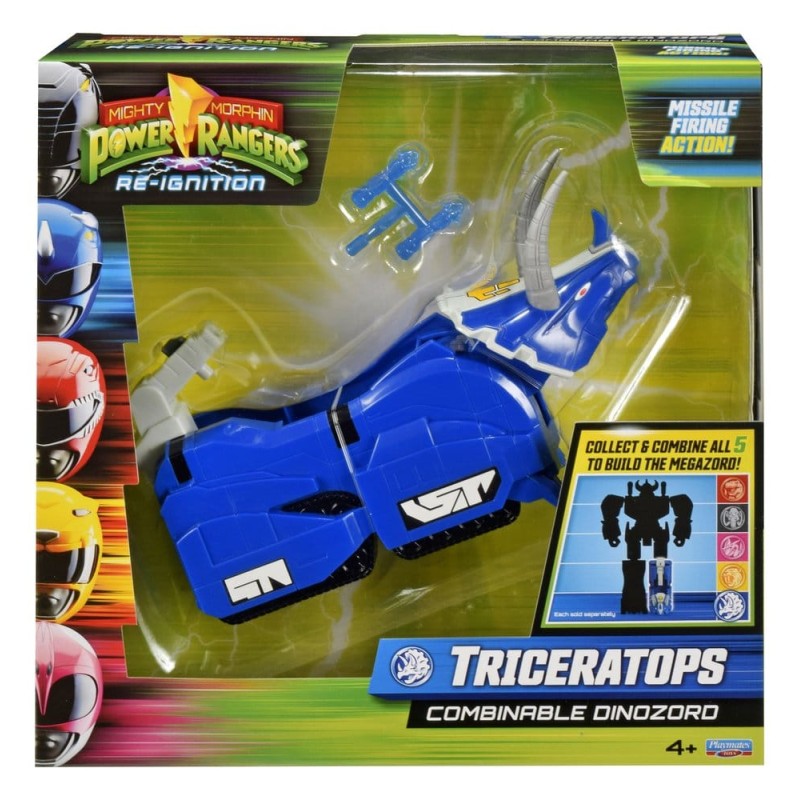 Mighty Morphin Power Rangers: Combinable Dinozord - Triceratops