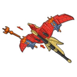 Mighty Morphin Power Rangers: Combinable Thunderzord - Firebird