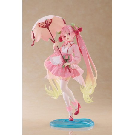 Hatsune Miku AMP PVC Statue Newley Written Sakura Miku Sakura