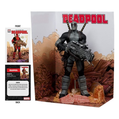 Marvel: Deadpool (Grey Suit) 1/6 Scale PVC Statue 27 cm